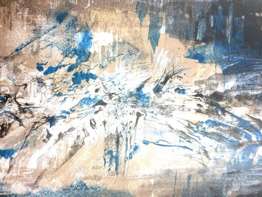Zao Wou-ki - Original Lithograph - Abstract Composition 1962