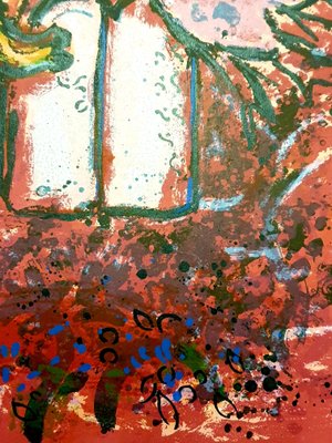 Marc Chagall - The Tables of the Law - Original Lithograph 1962