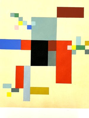 Composition Sophie Taeuber Arp Pochoir 1956 En Vente Sur Pamono