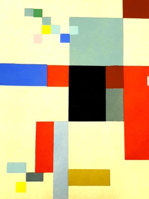 Sophie Taeuber Arp Composition Pochoir 1956 Bei Pamono Kaufen