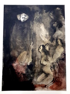 Leonor Fini Prisonners Original Lithograph 1964 For Sale At Pamono