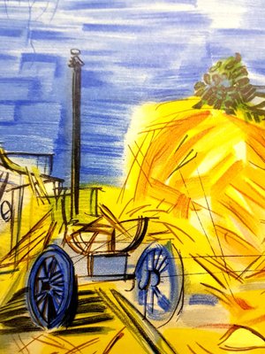Raoul Dufy (after) - Autoportrait - Litografía 1965 en venta en Pamono