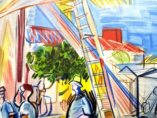 Raoul Dufy (after) - Autoportrait - Lithograph 1965 for sale at Pamono