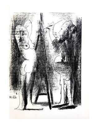 Pablo Picasso Maler Und Sein Vorbild Original 1964 Bei Pamono Kaufen