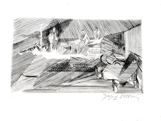 画集　Jacques Villon　ジャック・ヴィヨン Jacques_Villon_-_Le_cheval_(