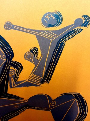 Marino Marini - Rider - Original Lithograph 1955 for sale at