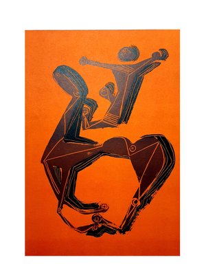 Marino Marini - Rider - Original Lithografie 1955 bei Pamono kaufen