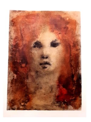 Leonor Fini - Red-Hair - Original Lithograph 1964 for sale at Pamono
