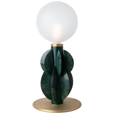 glass dome table lamp