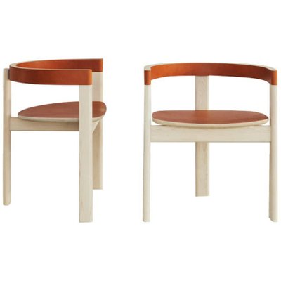 2er Set Gibbous Chairs Von Jude Heslin Di Leo