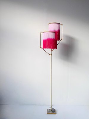 Pink Charme Floor Lamp Sander Bottinga, 5 Light Floor Lamp Pink
