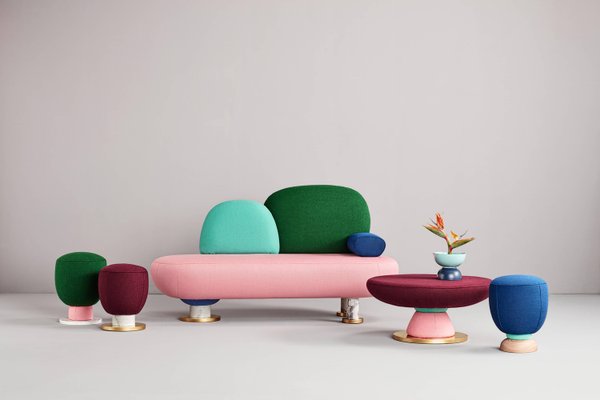 Toadstool Collection, Sofa, Masquespacio for sale at Pamono
