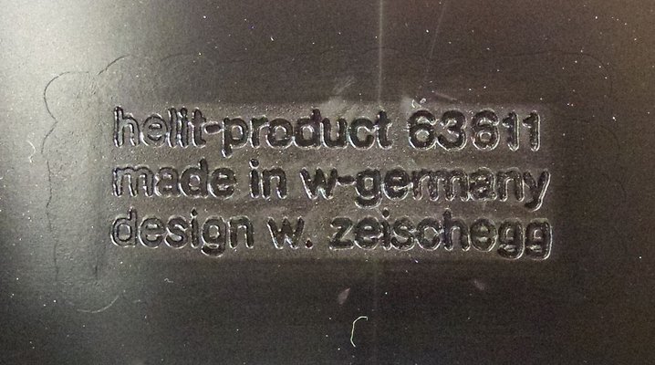 German Magazine Racks by Walter Zeischegg for Helit, 1970s, Set of