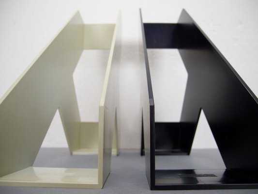 German Magazine Racks by Walter Zeischegg for Helit, 1970s, Set of