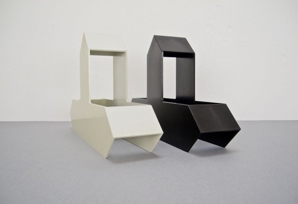 German Magazine Racks by Walter Zeischegg for Helit, 1970s, Set of