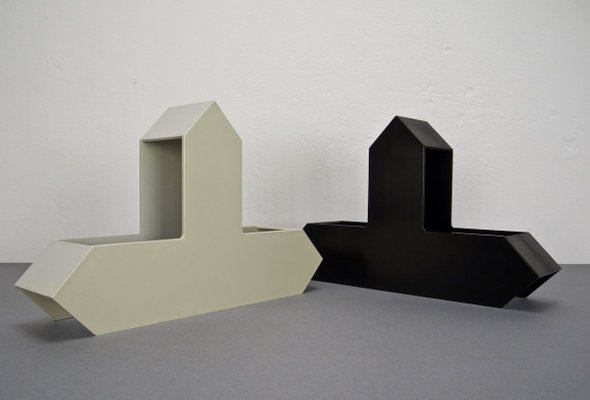 German Magazine Racks by Walter Zeischegg for Helit, 1970s, Set of