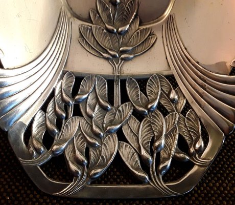 Silver plated top fruit bowl