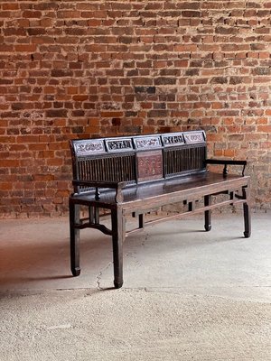 Vintage hallway bench deals