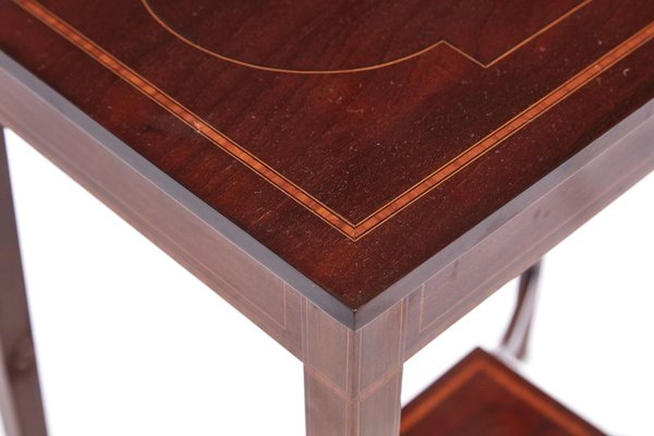 mahogany lamp table