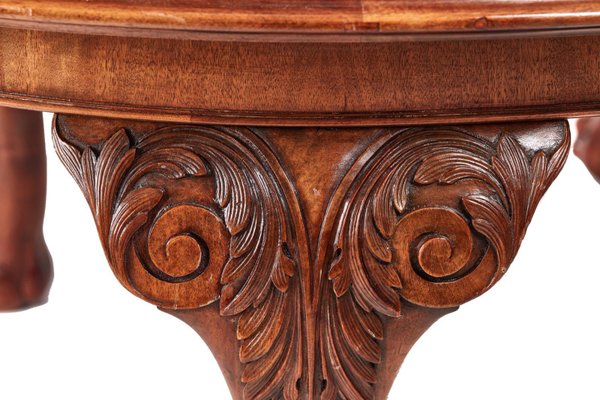 Victorian Walnut Extending Dining Table for sale at Pamono