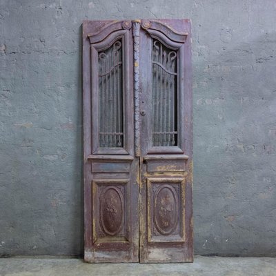 Large Antique Egyptian Doors, 1900s for sale at Pamono