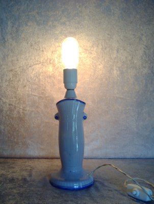 Vintage Model Swedish Grace Table Lamp by Louise Adelborg for Rörstrand, 1930s Vintage Model Swedish Grace Table Lamp by Louise Adelborg for Rörstrand, 1930s