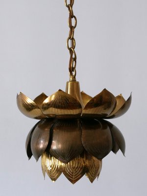 Mid Century Modern Brass Lotus Pendant Lamp From Feldman Lighting Co 1960s For At Pamono - Gold Lotus Pendant Lamp Mid Century Modern Brass Lotus Pendant Lamp From Feldman Lighting Co 1960s For At Pamono - Gold Lotus Pendant Lamp
