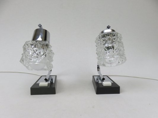 Clear bubble 2024 glass table lamp