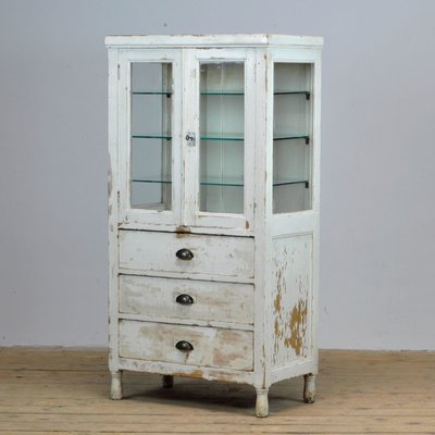 Vintage Wooden Medical Cabinet 1940s For Sale At Pamono