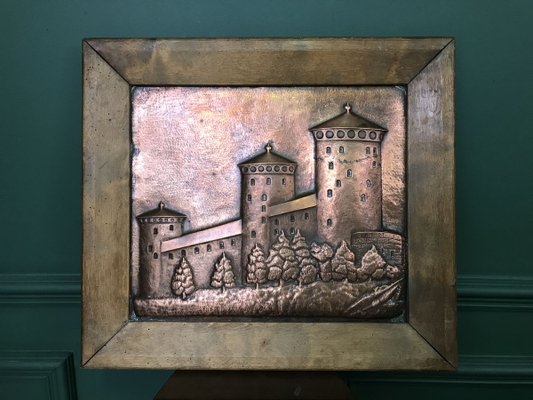 Vintage Copper Decorative Wall Panel For Sale At Pamono