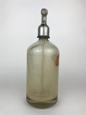 Bottiglia da sifone Soda a forma di Coca-Cola, Italia, anni '60 in
