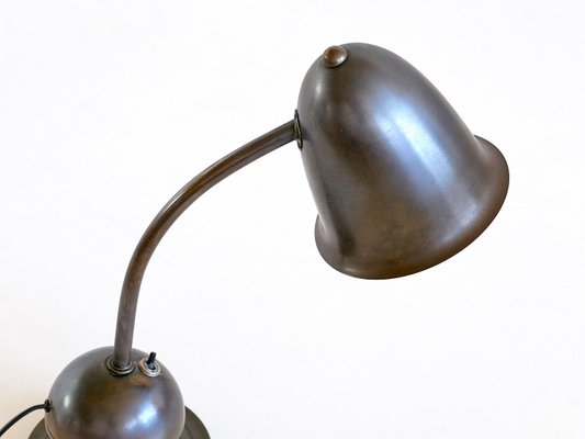 Art Deco Table Lamp With Bell Shade By, Art Deco Lamp Shades Replacement