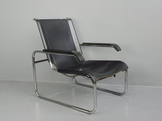 Bauhaus Lounge Chair By Marcel Breuer For Gebruder Thonet Vienna Gmbh 1970s For Sale At Pamono