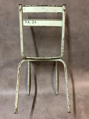 Chaise Empilable d'Extérieur en Métal de Artprog, France, 1950s en