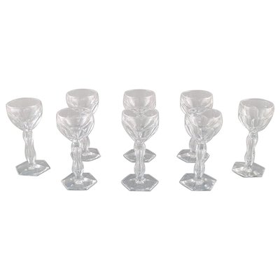 4 disponible Vintage Cristal Val St Lambert Champagne/sorbete Gafas 