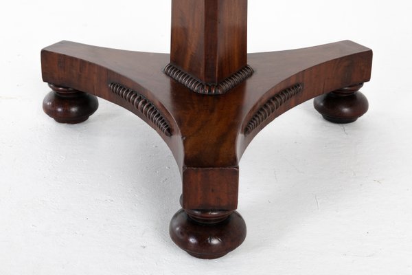 mahogany lamp table