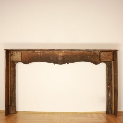 Large Early-18th Century Provincial Walnut Fire Surround for sale at Pamono