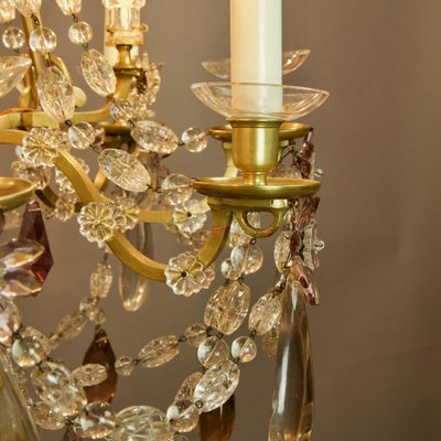 Large French Louis Xv Bronze Crystal Chandelier Attributed To Maison Baguès For At Pamono - Large French Crystal Chandeliers Large French Louis Xv Bronze Crystal Chandelier Attributed To Maison Baguès For At Pamono - Large French Crystal Chandeliers