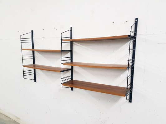 voelen Gepland AIDS Mid-Century Bookshelves in the Style of Tomado, the Netherlands, 1950s, Set  of 2 for sale at Pamono