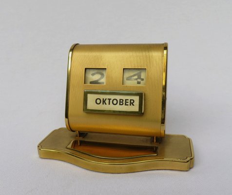 Brass Perpetual Calendar 1950s For Sale At Pamono