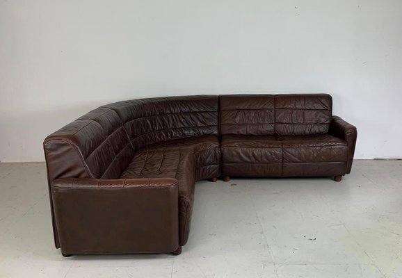 Brown Leather Corner Sofa 1970s For At Pamono Brown Leather Corner Sofa 1970s For, Brown Leather Corner Sofa