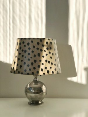 pewter desk lamp