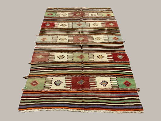 3.5 x 8.7 ft Runner rug Carpet No 8608 Decorative kilim rug Vintage rug Wool kilim rug Bohemian kilim Bohemian rug Turkish kilim rug