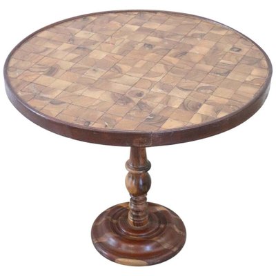 Vintage Marquetry Wood Coffee Table 1930s For Sale At Pamono