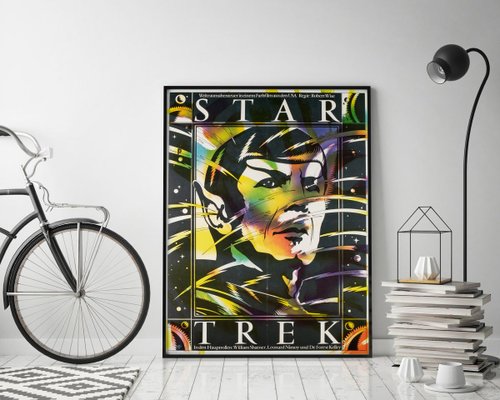 P ster alem n Star Trek de Schulz Ilabowski a os 80 en venta en