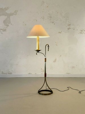 Mid Century Model Liseuse Floor Lamp By, Rustic Iron Floor Lamps