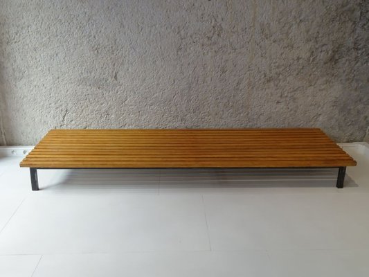 Banc Cansado Par Charlotte Perriand Pour Steph Simon 1950s En Vente Sur Pamono