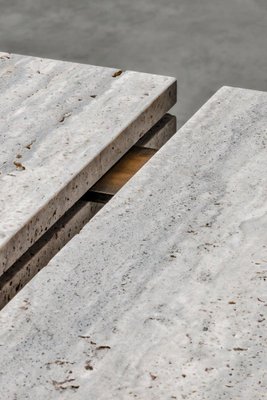 Rift Travertin Dining Table By Andy Kerstens For Sale At Pamono