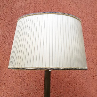 pleated floor lamp