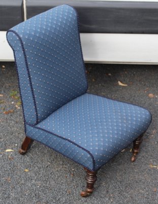 blue nursing chair